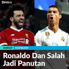 #1MENIT | Ronaldo dan Salah Panutan Kita