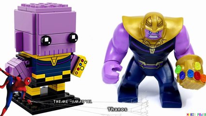 Lego Brickheadz VS Lego Minifigures!