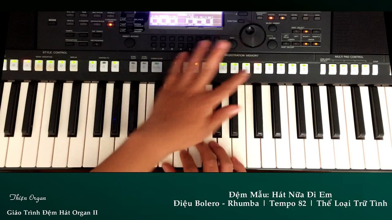Bài 18: Đệm mẫu Hát Nữa Đi Em