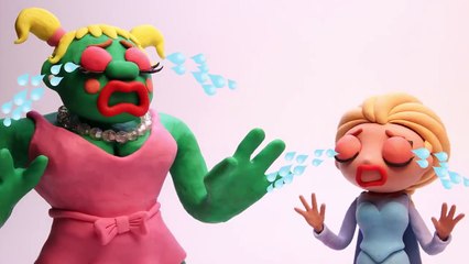 Real POOP with Pink Spider-Girl Superheroes in Real Life Play Doh Stop Motion Videos(000117.000-002134.001)