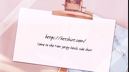 Come to the New Jersey Devils side shirt