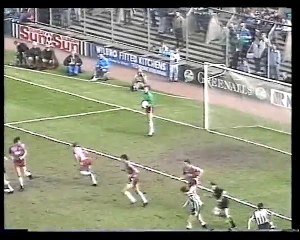 Newcastle United - Aston Villa 08-04-1989 Division One