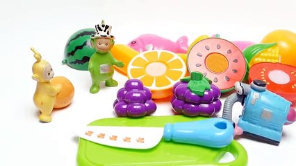 Teletubbies Love Cooking - Fruit & Veggie Salad - Velcro Toys