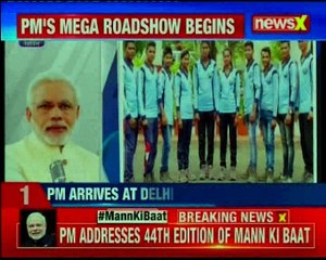 PM Modi addresses nation on 44th edition of Mann ki baat