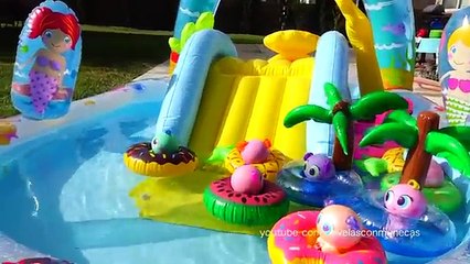 Juguetes Distroller - Los ksi meritos y bebés en competencias de agua - Olimpiadas Acuáticas