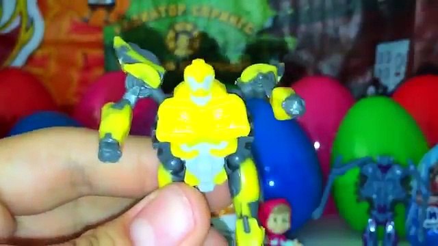 Киндер Яйца Сюрпризы Барби Гадкий Я 2 Маша и Медведь/Unboxing Suprise Eggs & Toys transformers