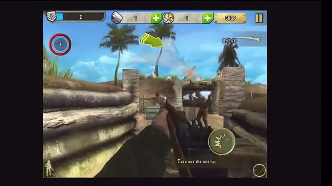 Brothers In Arms® 2: Global Front (Free) - [iOS] Gameplay