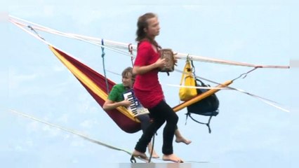 بالفيديو...عرض موسيقى فرنسي في الصين على ارتفاع 1400 متر