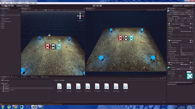 UNITY3D Мини-урок [7] - Движение объектов по прямой - Translate();