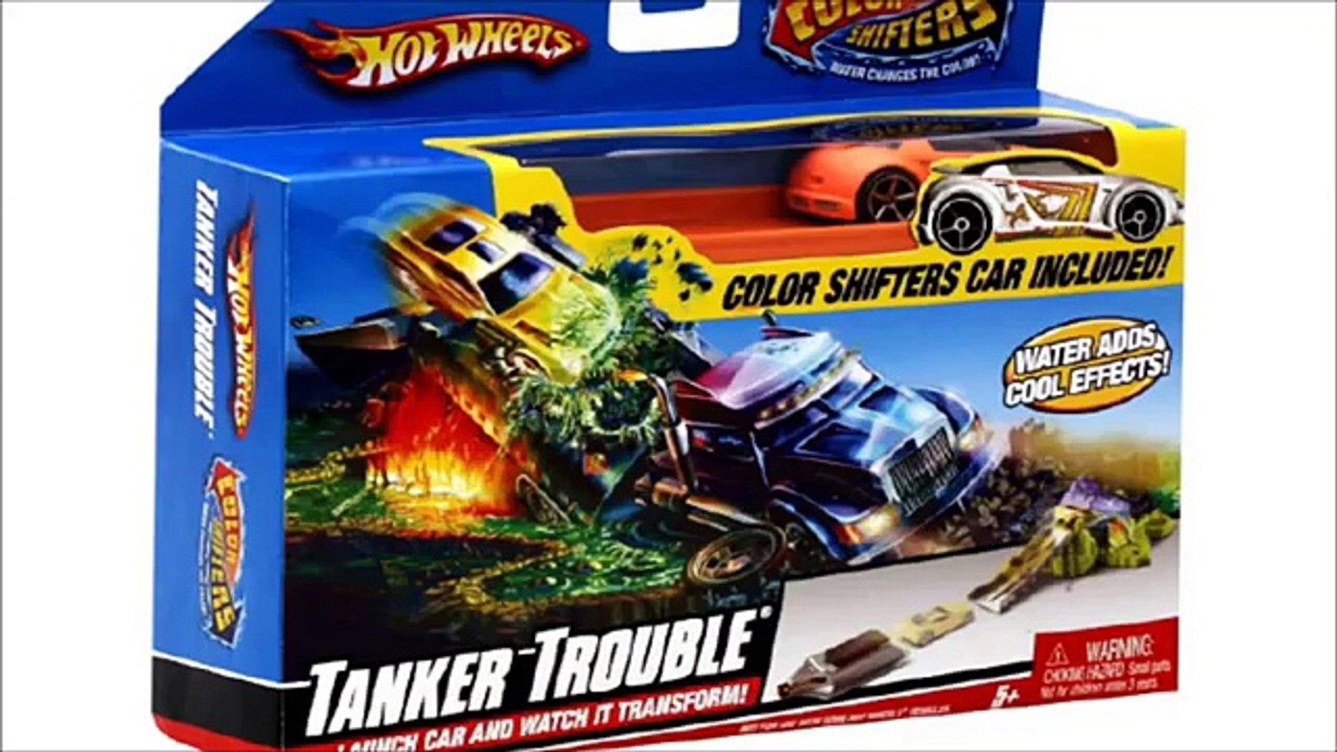 Hot Wheels Color Shifters Tanker Trouble Color Changing Cars Playset - video  Dailymotion