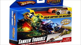 Hot Wheels Color Shifters Tanker Trouble Color Changing Cars Playset