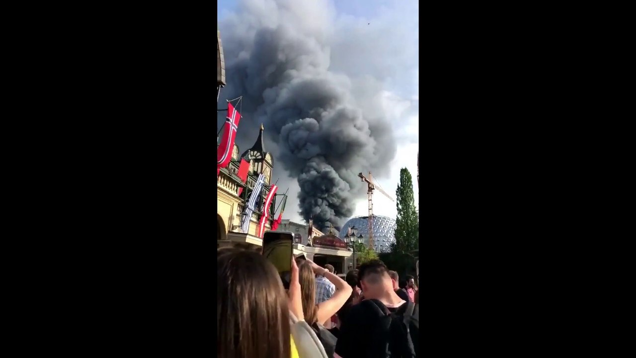 Un incendie impressionnant ravage Europapark
