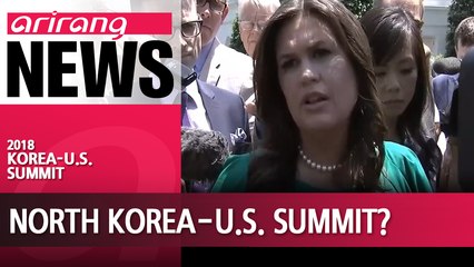 U.S., North Korea working to make June 12 summit happen: Trump