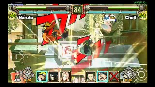 PPSSPP Emulator 0.9.8 for Android | Naruto: Ultimate Ninja Heroes [720p HD] | Sony PSP