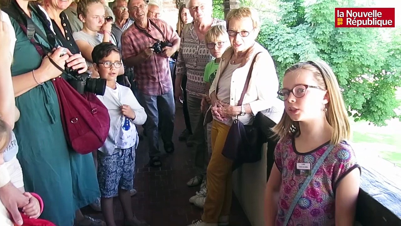 VIDEO. Amboise: Guides en herbe au Clos Lucé