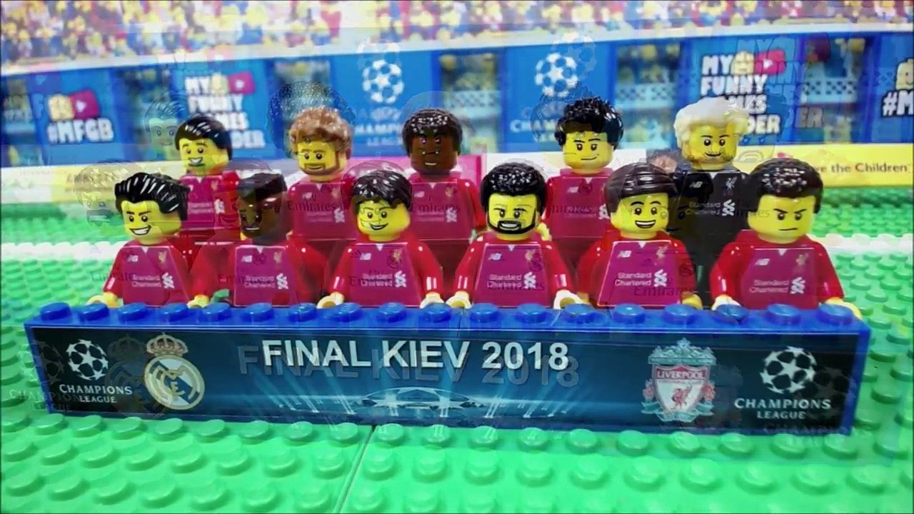 Champions League Final 2018 • Real Madrid vs Liverpool 3-1 • Kiev All Goals Highlights Lego Football