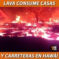 Se despertaron y vieron este rio acercándose. Impresionantes imágenes desde la isla con esta erupción que continúa.» http://t13.cl