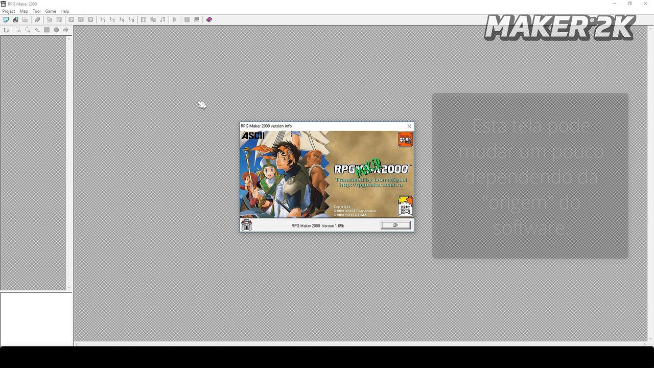 CURSO INICIANTE DE RPG MAKER 2000 - AULA 01