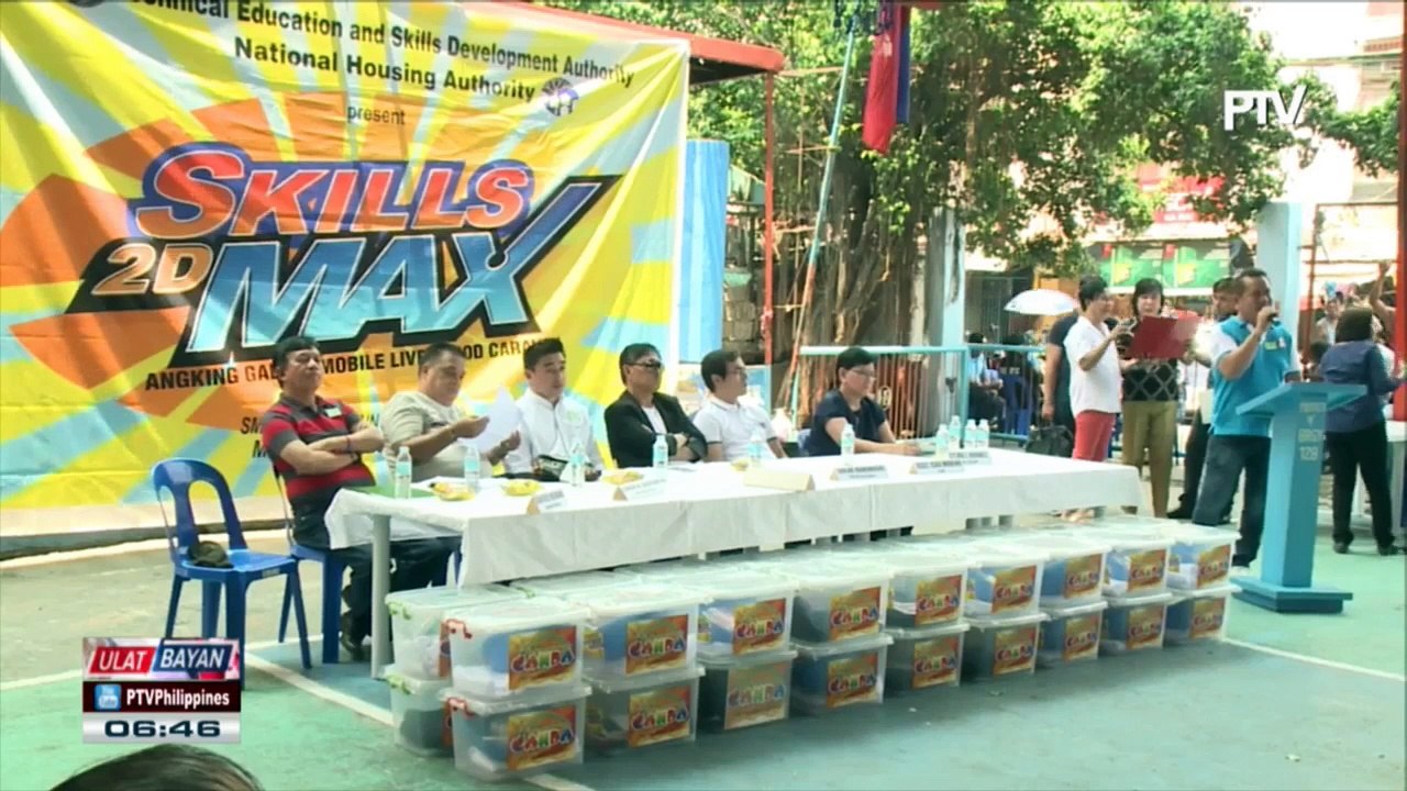 TESDA, naglunsad ng mobile livelihood program