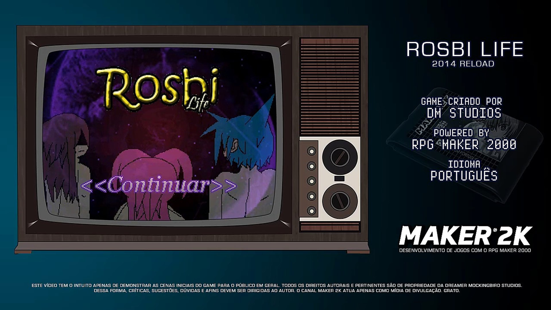 ⁣ROSBI LIFE [rpg maker 2000 game by DMSTUDIOS]