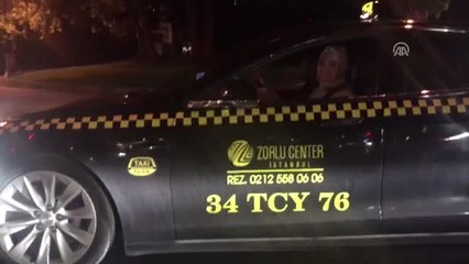 Bakan Kaya, Elektrikli Taksinin Direksiyonuna Geçti