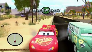 Мультфильм про машинки. Тачки. Молния Маквин. Disney Cars