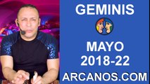 HOROSCOPO SEMANAL GEMINIS (2018-22) 27 de mayo al 2 de junio de 2018-ARCANOS.COM