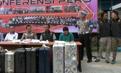 Polisi Tangkap Pelaku Pencurian Koper di Bandara Soetta