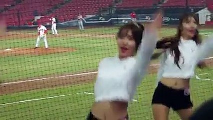 김셀럽 김맑음 치어리더 직캠 ㄷㄷ #배드키즈 #귓방망이2 #김맑음