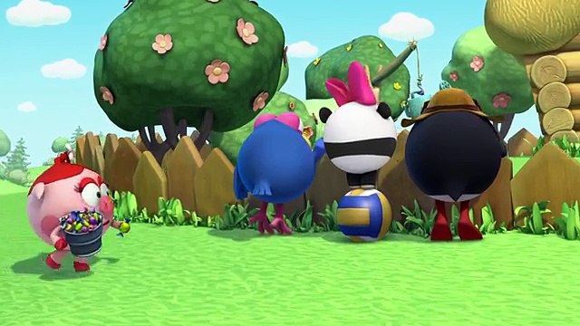 Мультфильм Смешарики 3D - Нюша и медведь