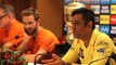 IPL 2018: MS Dhoni Gives Befitting Reply to Journalist Questioning on Harbhajan Singh|वनइंडिया हिंदी