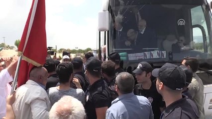 Başbakan Yıldırım'a Coşkulu Karşılama