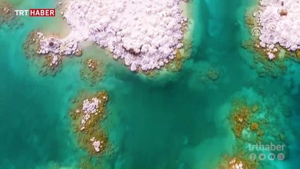 Türkiye'nin Maldivleri "Salda Gölü" yaza hazır