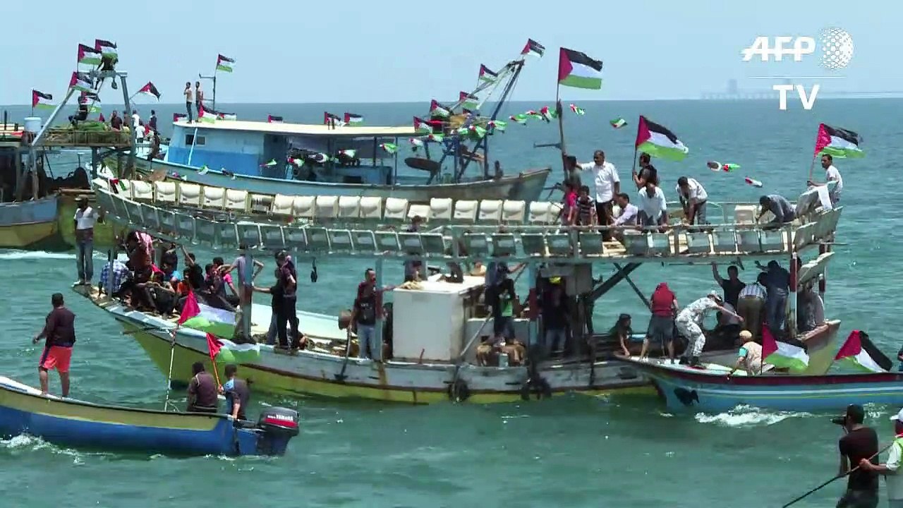 Des bateaux palestiniens partent de Gaza pour dénoncer le blocus