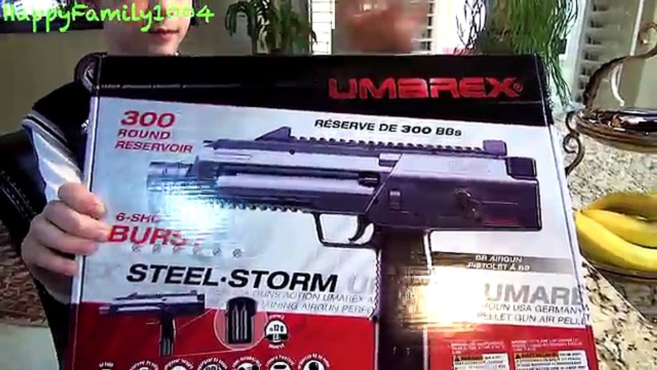 Umarex Steel Storm Air Pistol with Robert-Andre! - video Dailymotion