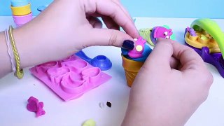 Play Doh Scoops n Treats Set - Make Ice Creams with Playdough - Toy Review