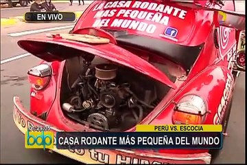 Conoce la casa rodante que sigue a la selección peruana en todos sus partidos