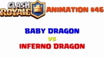 Clash Royale Animation - 46_ Inferno Dragon & Baby Dragon (Parody) ( 1080 X 1920 )