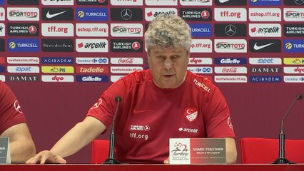 Türkiye-İran milli maçına doğru - Mircea Lucescu (1) - İSTANBUL
