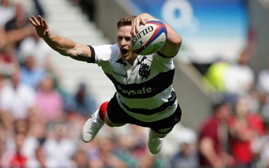 Chris Ashton inscrit un triplé avec les Barbarians face à l'Angleterre
