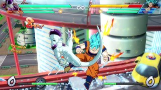 DRAGON BALL FighterZ Freezer VS. Son Goku Super Guerreiro Azul [Lord Hater]