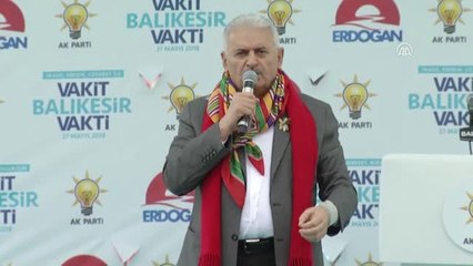Başbakan Yıldırım: "Ekonomiyi Hedeflediler Yine Başaramayacaksınız"