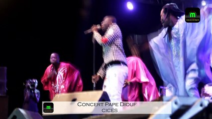L'ambiance au concert de Pape Diouf au CICES de Dakar