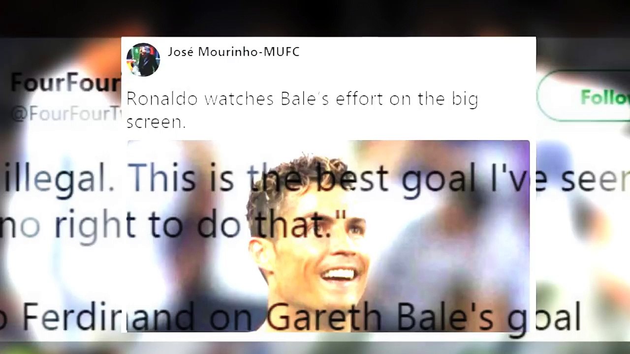Players Reaction To Gareth Bale's Insane Goal vs Liverpool | ft. Ronaldo, Zidane, Benzema