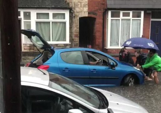 Birmingham Neighborhoods Flooded After Heavy Rainfall