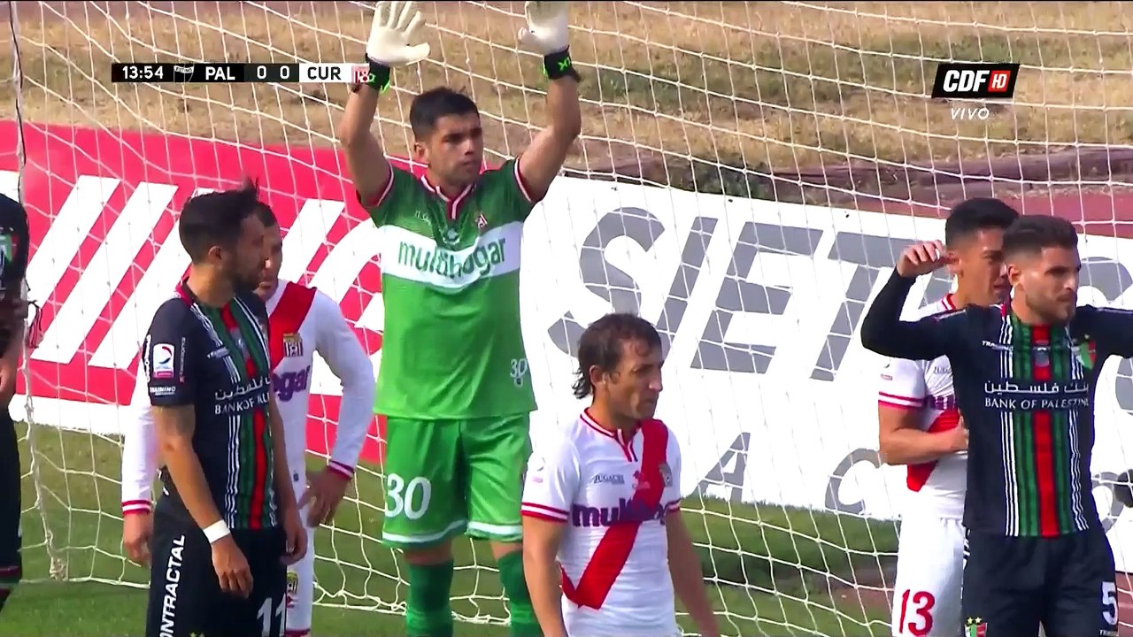 GOL Oliver Paz Benitez - Palestino 1-0 Curicó Unido | Campeonato Scotiabank 2018