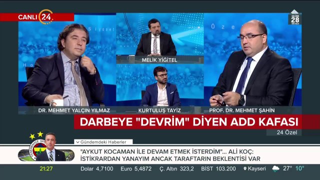 Melik Yiğitel ile 24 Özel