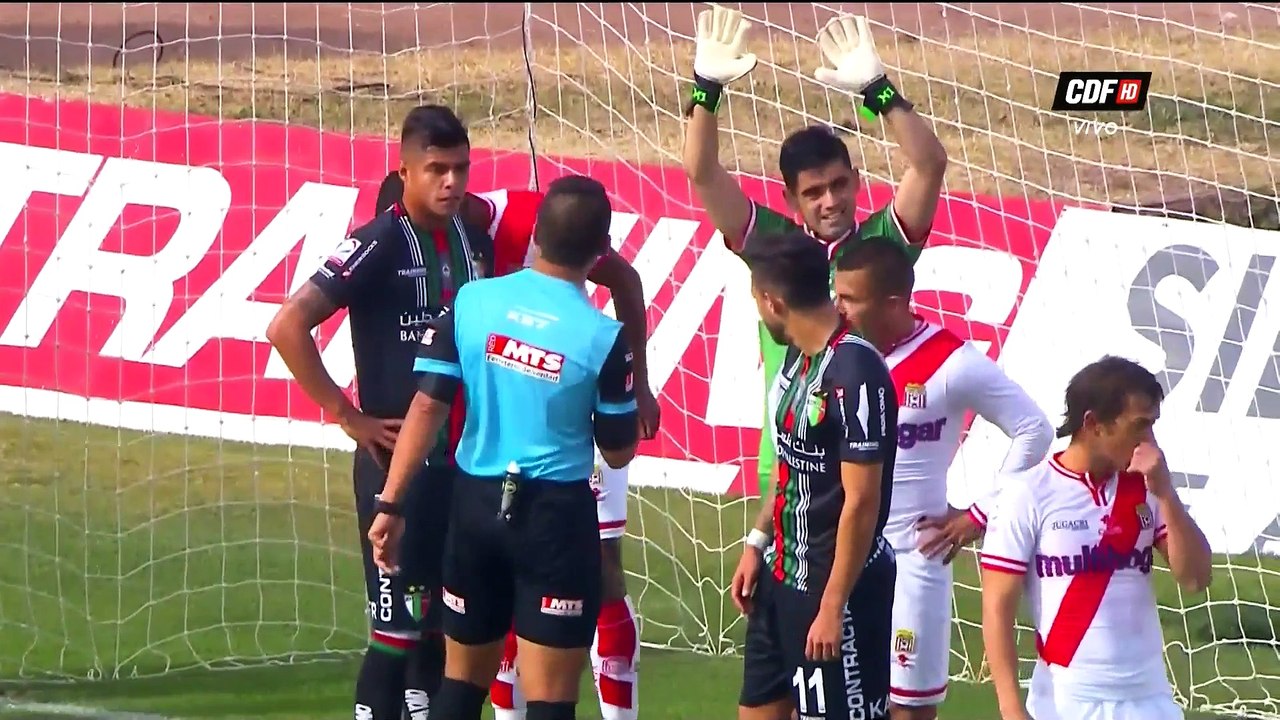 RESUMEN PARTIDO PALESTINO 2-1 CURICÓ UNIDO | CAMPEONATO SCOTIABANK 2018