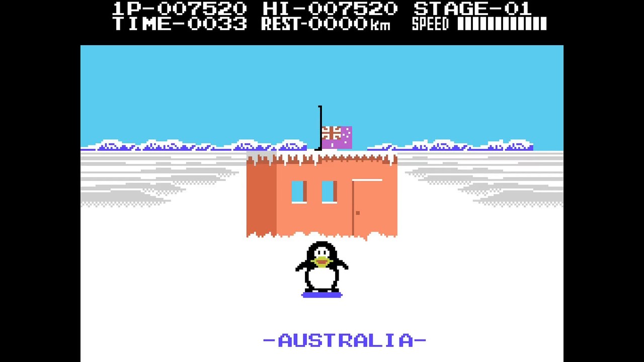 [Longplay] Antarctic Adventure - ColecoVision (1080p 60fps)