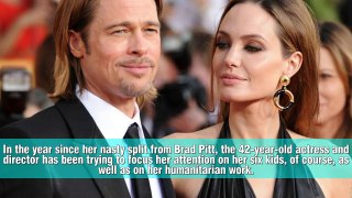 Very Latest Hollywood News !! Angelina Jolie is supposedly ’embracing’ celibacy in her post-Brad Pitt life(1)